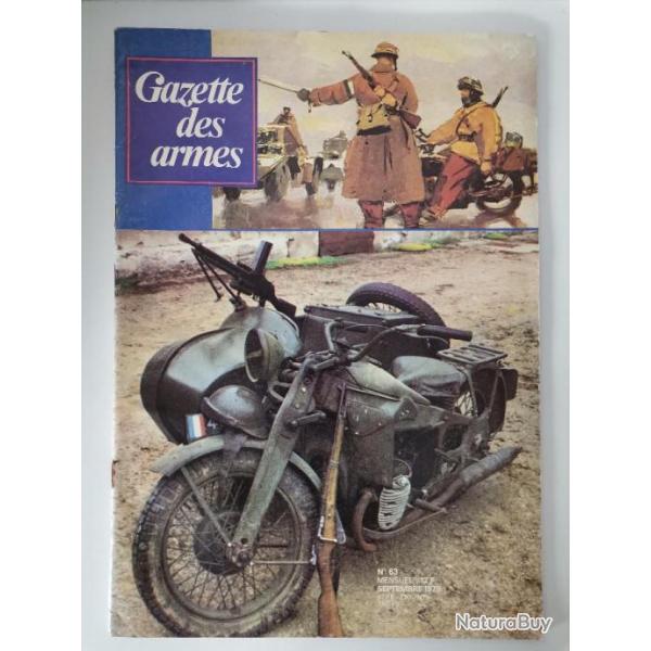 Ouvrage La Gazette des Armes no 63