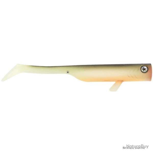 Leurre Souple LMAB Drunk Bait 16cm Sunrise Sabine