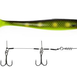 Leurre Souple Lucky John Kubira Swim Shad Set 23cm 23cm #PG21