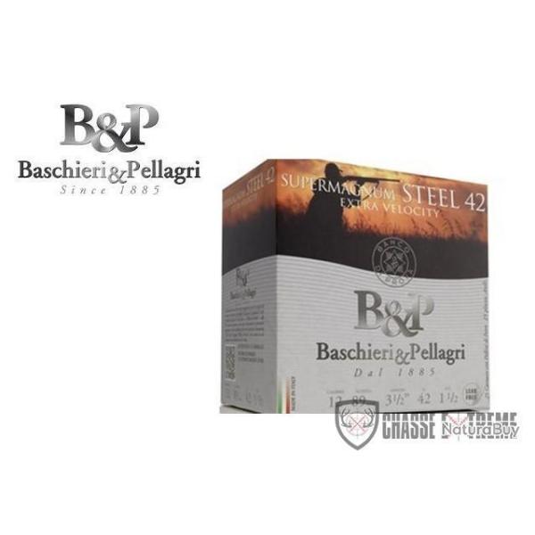 25 Cartouches B&P Supermagnum Steel Hv 42Gr Cal 12/89 Pb 3