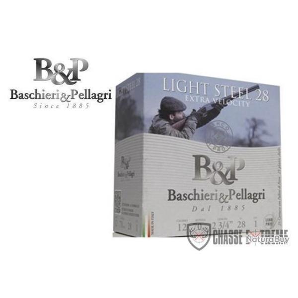 25 Cartouches B&P Light Steel Hv 28G Cal 12/70 Pb 8.5