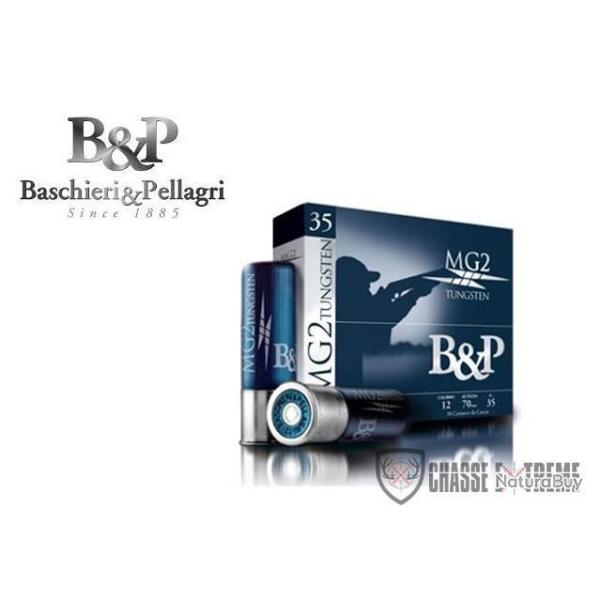 10 Cartouches B&P MG2 Tungsten 35G Cal 12/70 Pb 7