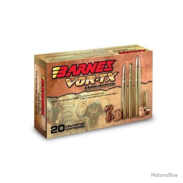 Balles Barnes Banded Solid Bout Rond - Cal. 416 Rigby - 416 Rigby