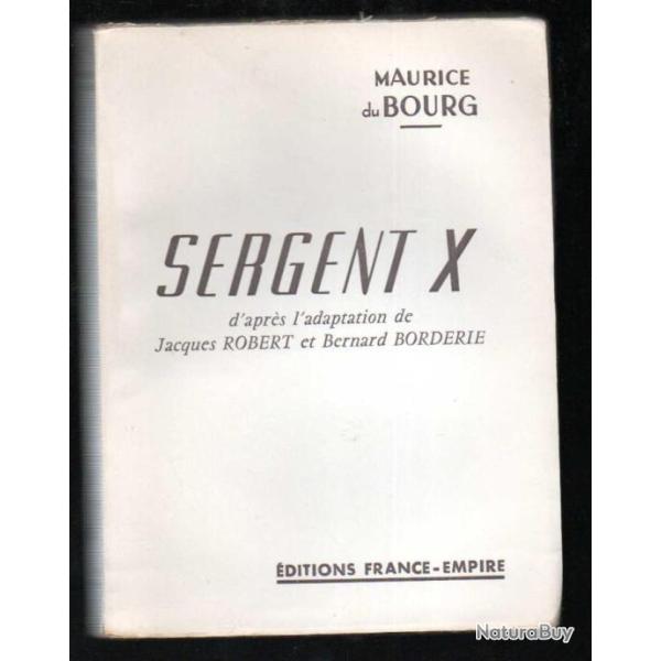 sergent x par maurice de bourg france empire , l�gion �trang�re