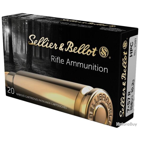 Balles Sellier & Bellot Hollow Point Capped - Cal. 7x57 R
