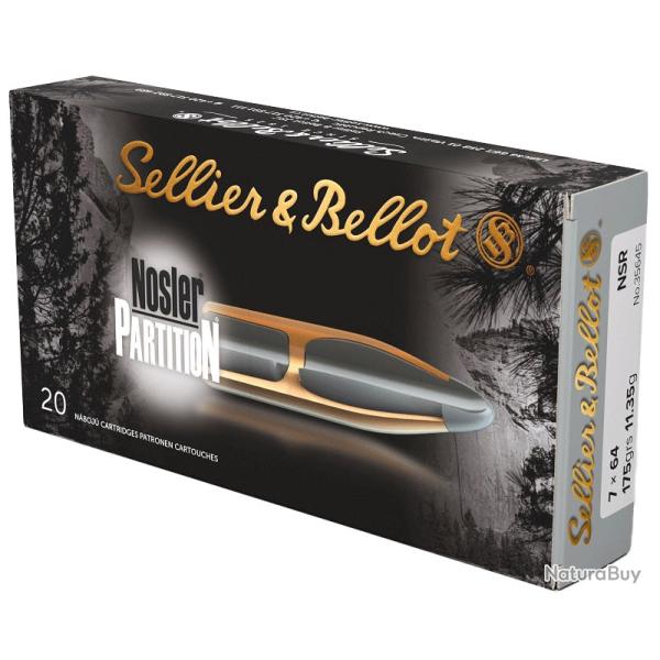 Balles Sellier & Bellot Nosler Partition - Cal. 7x64