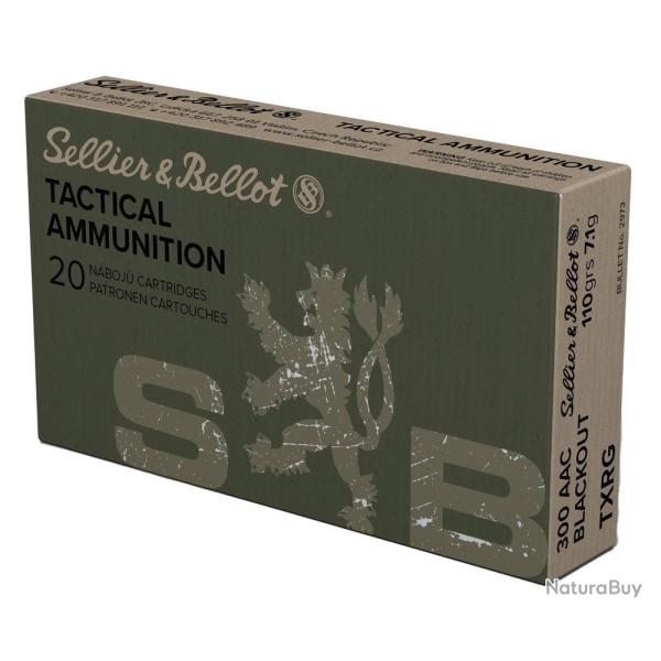 Balles S&B - Cal. 300 AAC Blackout TXRG