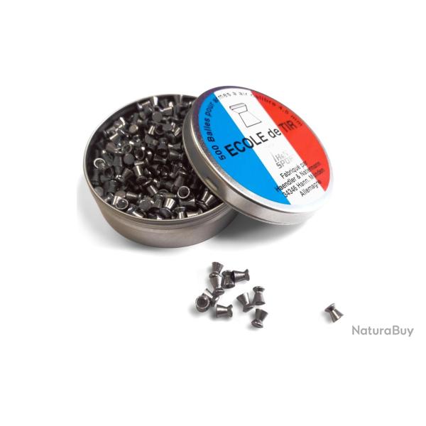 H&N Plombs Ecole de Tir 4.5 Boite de 500