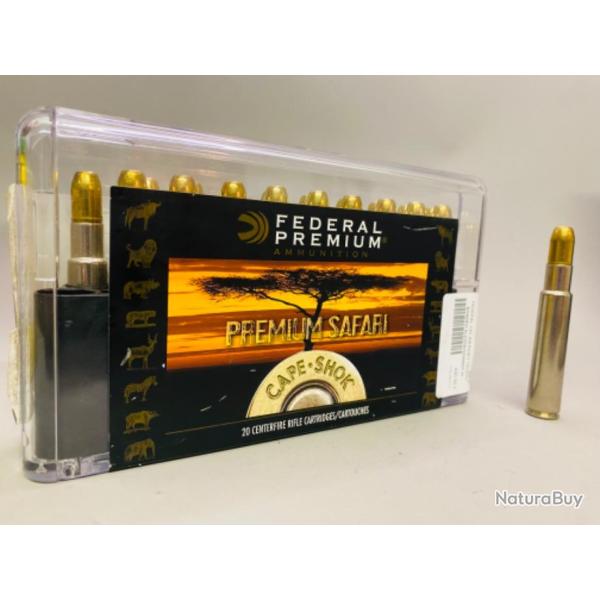 Munitions FEDERAL PREMIUM Cal. 416 RIGBY  (bo�te de 20)