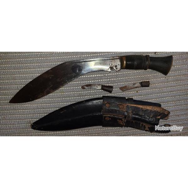 Grand Poignard Ethnique "KUKIRI"