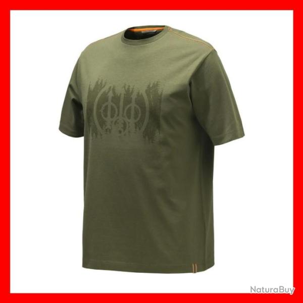 T-SHIRT HOMME BERETTA TRIDENT DARK OLIVE TAILLE M