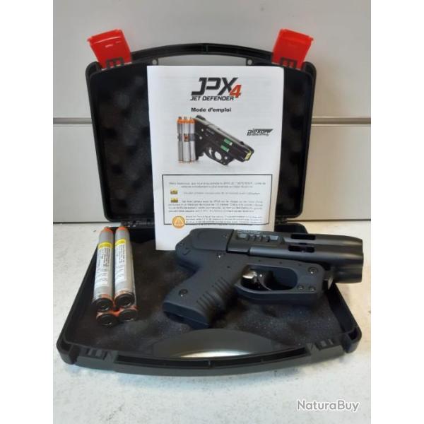 JET  JPX 4 NOIR COMPACT  ARME DE DEFENSE REDOUTABLE