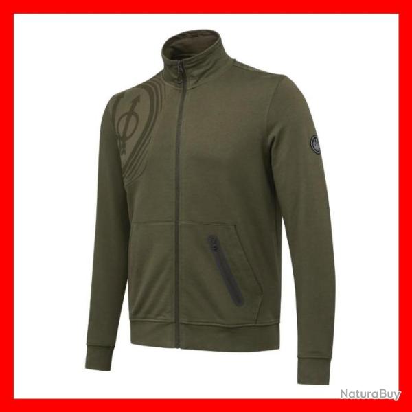 SWEAT HOMME BERETTA CORPORATE VERT PIERRE TAILLE XXL