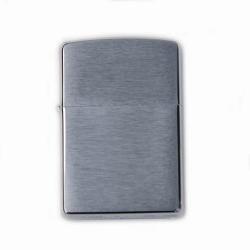 Briquet Zippo original argent bross&eacute;