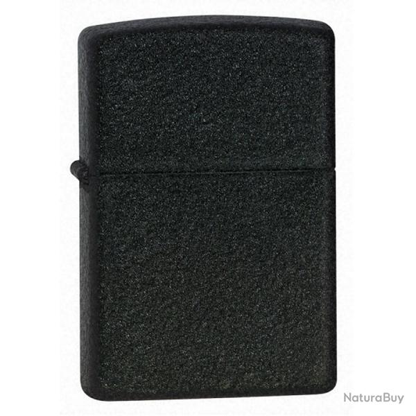 Briquet Zippo original noir craquel�