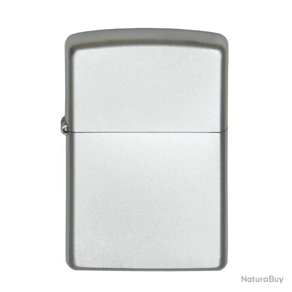 Briquet Zippo original satin chrom�
