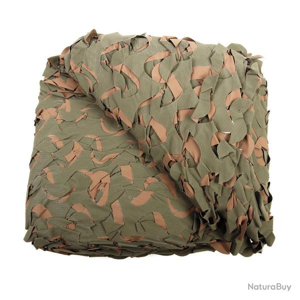 Filet de camouflage SP04 6m x 2,4M (Couleur Camouflage Woodland)