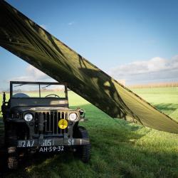 B&acirc;che camouflage Woodland 4.8 x 6m