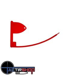 T&eacute;moin de chambre vide - diam&egrave;tre 4mm - longueur 130mm - Rouge