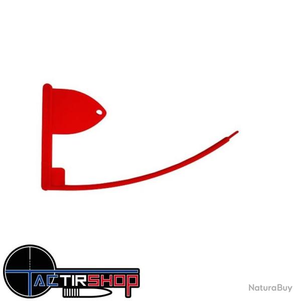 T�moin de chambre vide - diam�tre 4mm - longueur 130mm - Rouge