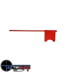 T&eacute;moin de chambre vide - diam&egrave;tre 5mm - longueur 210mm - Rouge