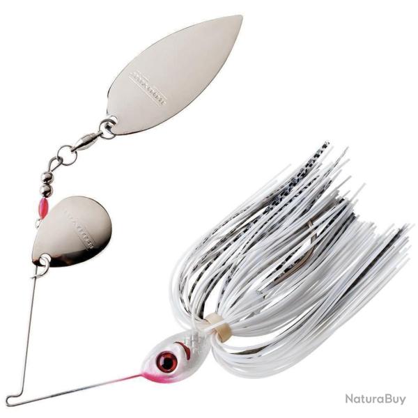 Spinnerbait Booyah Tandem Counter Strike 10g 10g Pearl White / Silver Scale
