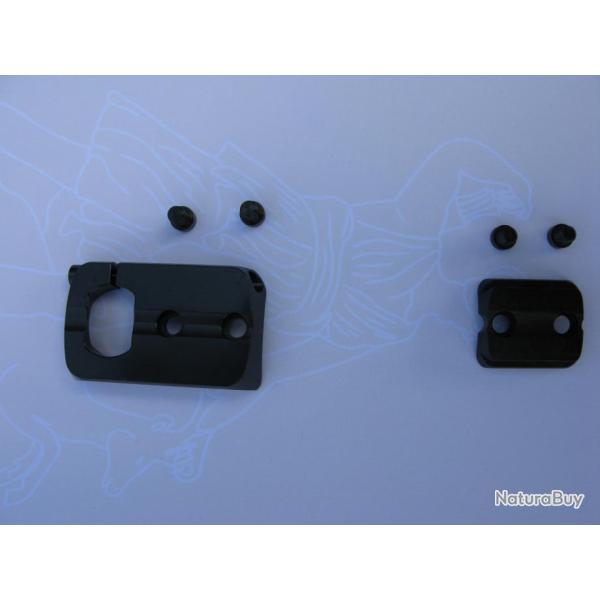 Embases avant et arri�re pour montage pivotant HMS pour Mauser 66