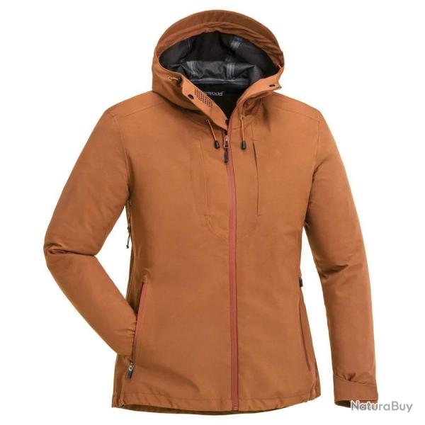 Veste Imperm�able Orange pour Femme Abisko Telluz Pinewood