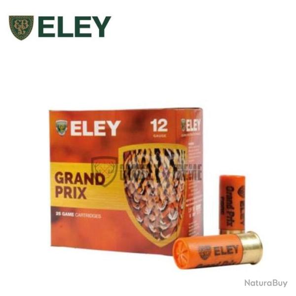 25 Cartouches ELEY Grand Prix HV Fiber 32G Cal 12/67 Pb N 4