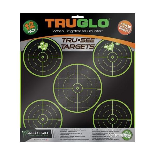 Cible TRUGLO par 12 (5 ronds)
