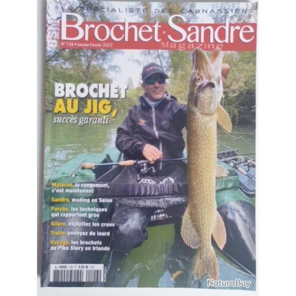 Brochet - Sandre Magazine N� 126  JANVIER FEVRIER 2022