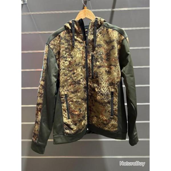 Blouson zipp� Wolf Prohunt Snake verte