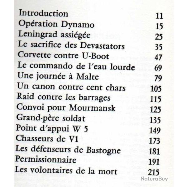 15 r�cits de la seconde guerre mondiale  collectif