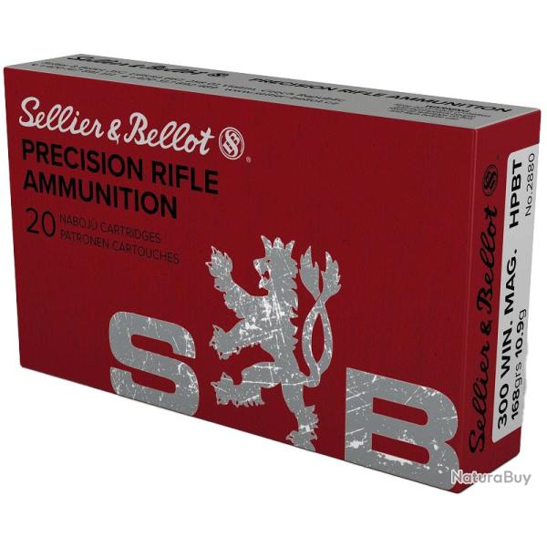 Balles S&B - Cal. 300 Win. Mag. HPBT