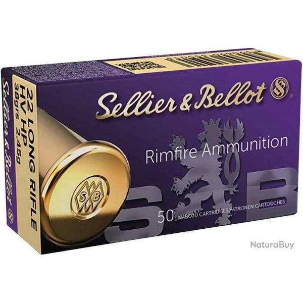 Balles S&B - Cal. 22LR HV HP