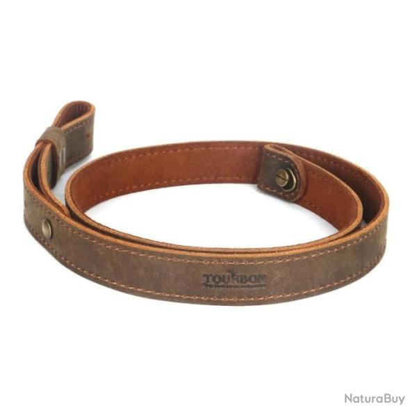 Tourbon Sangle D'�paule Marron En Cuir De Vache - LIVRAISON GRATUITE !!