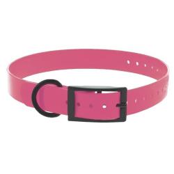 Collier HB Dog Biothane Biogold Rose 45cm X 19mm