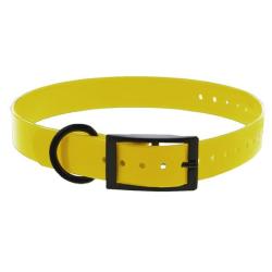 Collier HB Dog Biothane Biogold Jaune 45cm X 19mm