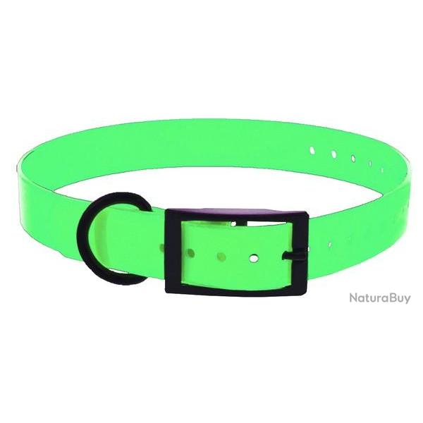 Collier HB Dog Biothane Biogold Vert 45cm X 19mm