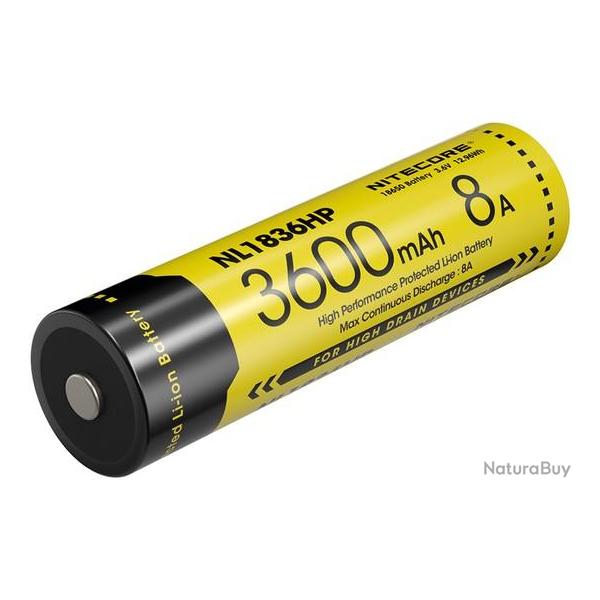 Accu Rechargeable Nitecore 18650 HD 3,6V 3600 Mah