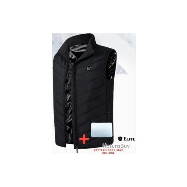 Gilet chauffant �lite JF Noir T