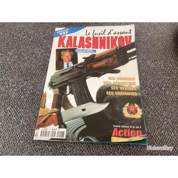 Le fusil d'assaut kalashnikov hors s�rie ACTION N�6