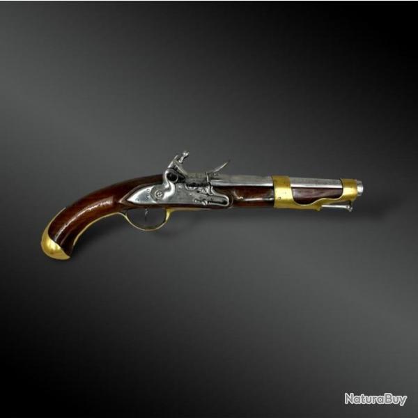 PISTOLET de cavalerie et dragons, variante du mod�le 1763-1766 - France - 1775