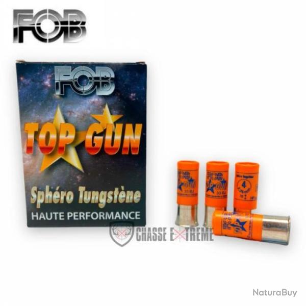 10 Cartouches FOB Top Gun Tss 33G Cal 12/70 Pb N 8
