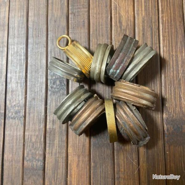 LOT D'ANNEAUX DE GARNITURE SABRE , �P�E, DAGUE