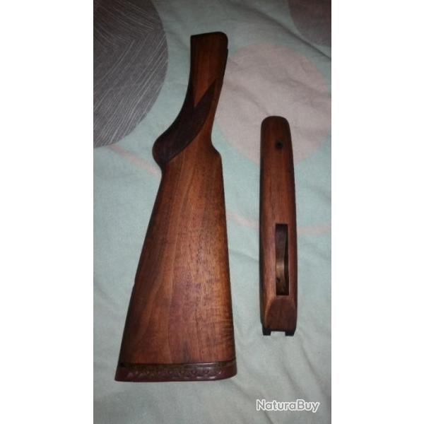 Ensemble crosse et longuesse pour fusil monocoup beretta en calibre 16