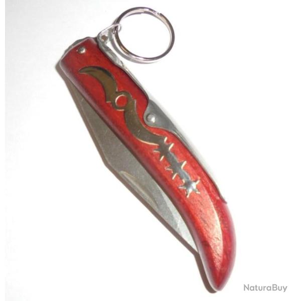 NEUF LOT 5 COUTEAU DE POCHE PLIANT A PALME CRAN STYLE OKAPI SANS MARQUE CRA-CRA