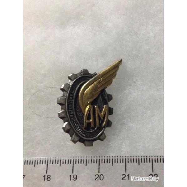 FRANCE AVIATION ARM�E DE L'AIR - insigne Apprentis M�caniciens avec sigle BER