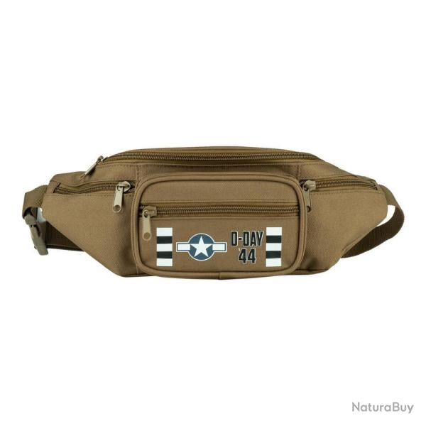 Sac de Taille (ou banane) D-Day 1944 USAF Invasion (Couleur Coyote)
