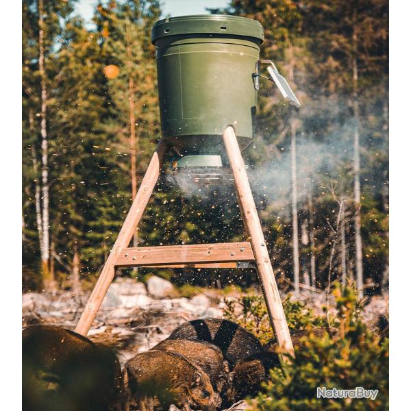 Agrainoir pilot  distance sur pieds 125 litres FEEDCON